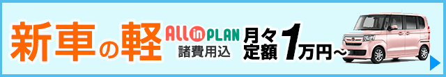 新車の軽が月々1.1万円